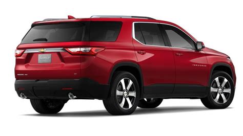 Used 2018 Cajun Red Tintcoat Chevrolet Traverse Lt Leather For Sale In