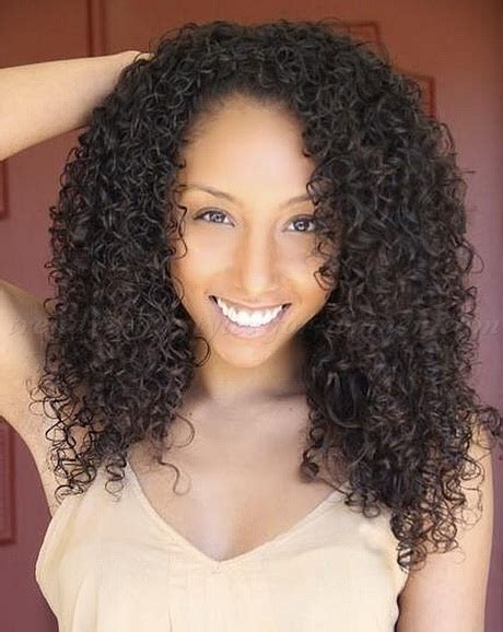 Natural Long Curly Hairstyles