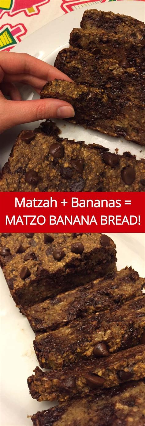 I made this banana bread a while ago and it was the best banana bread i've ever had. Matzo Meal Banana Bread Passover | Recipe | Matzo meal ...
