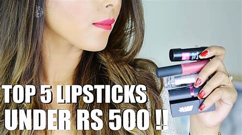 Top 5 Everyday Matte Lipsticks Under Rs 500 Available In India 2017