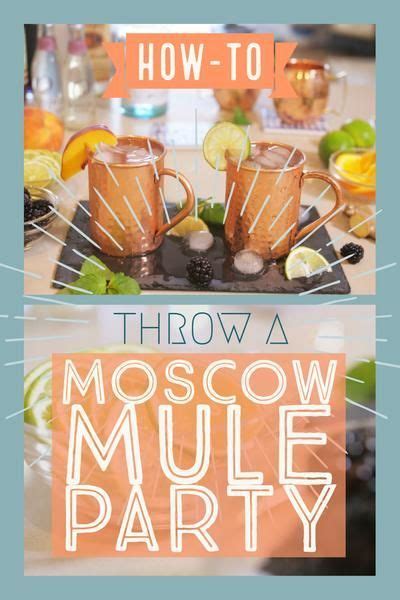 how to throw the best moscow mule party advanced mixology moscow mule pitcher recipe