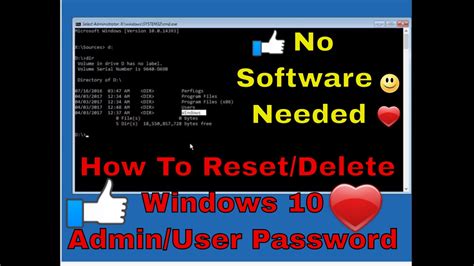 How To Reset Bypass Admin Password In Windows Youtube Photos My XXX