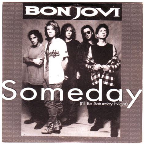 Bon Jovi Someday Ill Be Saturday Night 1995 Cd Discogs