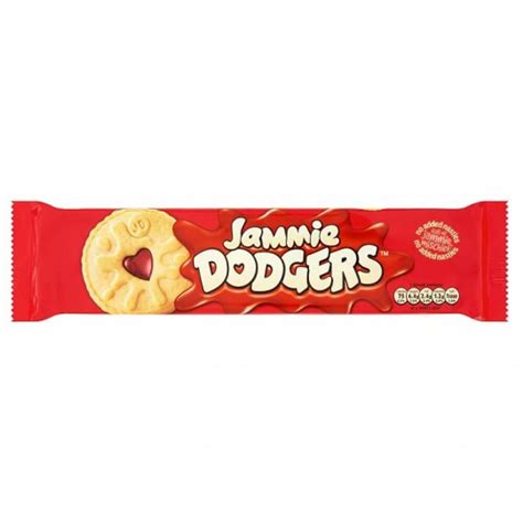 Burtons Jammie Dodgers Raspberry Flavor 140g British Food Shop