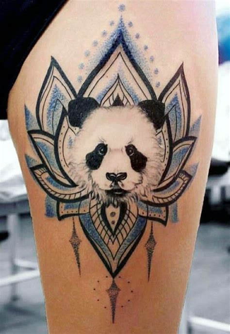 Panda Tattoo Panda Tattoo Cute Tattoos For Women Animal Tattoos