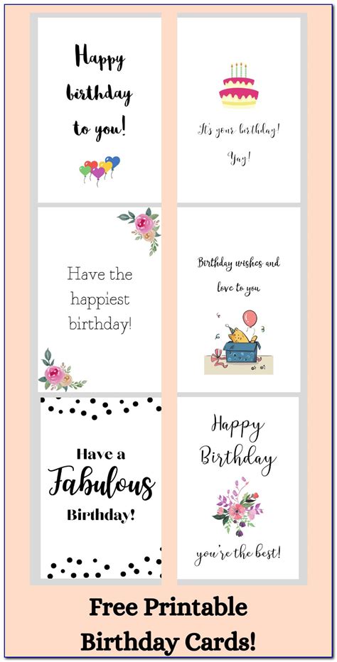Free Printable Romantic Birthday Cards For Her