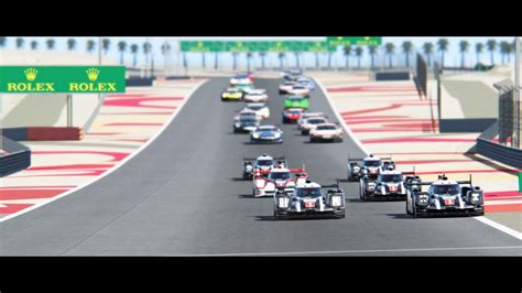 First Lap Action Bahrain Wec Assetto Corsa Youtube