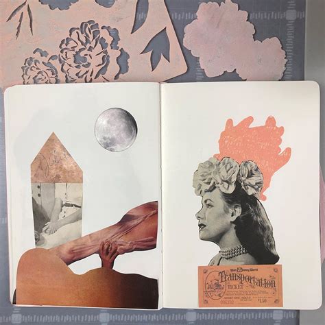 Collage In Art Journals Joyful Art Journaling