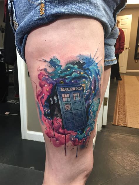 My New Tattoo Doctor Who Tattoos Tardis Tattoo Tattoos