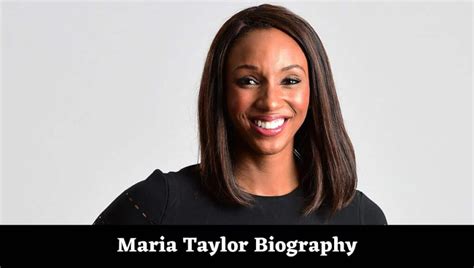 Maria Taylor Nfl Pregnant Wikipedia Husband Sports Height Weight