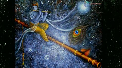 Sri Krishna Flute Music Relaxing Mahabharath Youtube