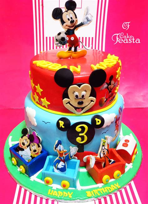 Get this cheerful mickey mouse cake for your little son who has just turned five years old and it is a wonderful moment for the entire family. 10 Amazing Cartoon Cakes in Pakistan - Customized Cakes ...