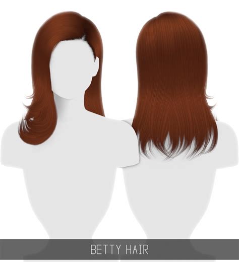 Betty Hair At Simpliciaty Sims 4 Updates