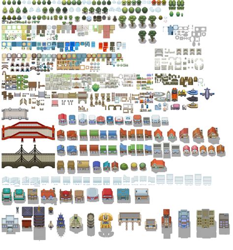 But for this archievment i've unlocked on pf, i wanted to made som. Pokemon Tileset From Public Tiles | Pixel art games, Pixel ...