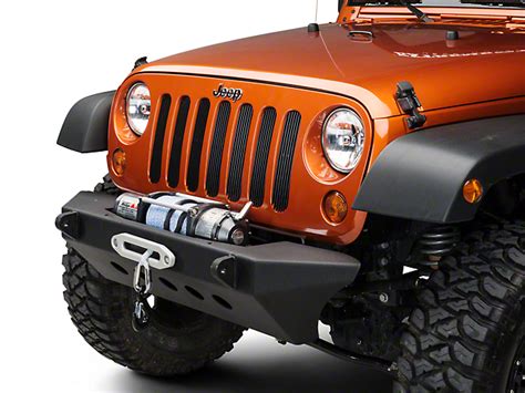 Smittybilt Jeep Wrangler Src Classic Front Bumper W Winch Plate