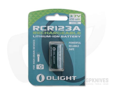 Olight Rcr A Li Ion Rechargeable Battery V Mah