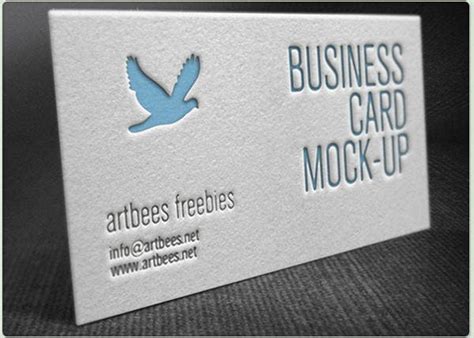 affordable letterpress business card  premium templates
