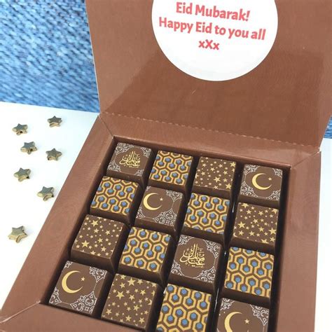 Personalised Eid Mubarak Eid T Chocolate Eid Mubarak Etsy Eid