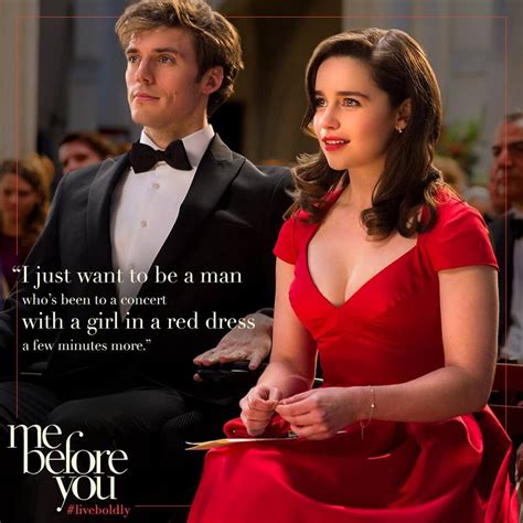 Will you stay? lou clark: Make the perfect moments last. #LiveBoldly - Me Before You ...