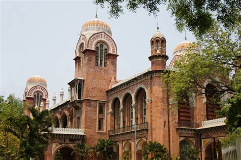 University Of Madras In Chennai Tamil Nadu India Stock Photo Image