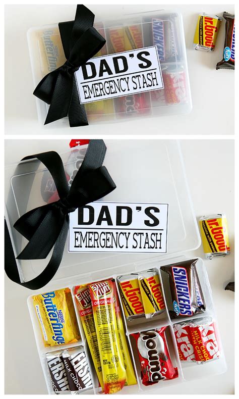 He wants everything to be perfect for her daughter. Dad's Emergency Stash - Eighteen25 | Homemade gifts for ...