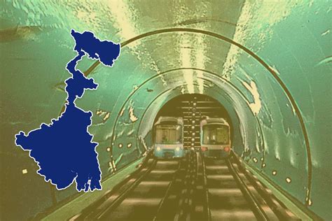 east west metro corridor india s first underwater tunnel for passengers will be a 45 seconds