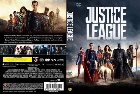 Coversboxsk Justice League 2017 High Quality Dvd Blueray