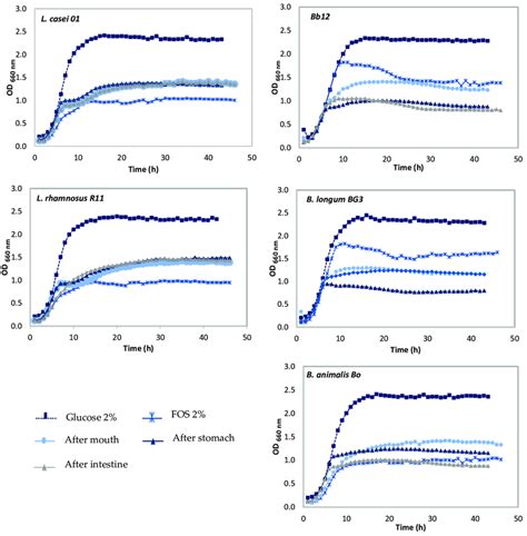 Evaluation Of Growth Curves Of Lactobacilli And Bifidobacteria Strains