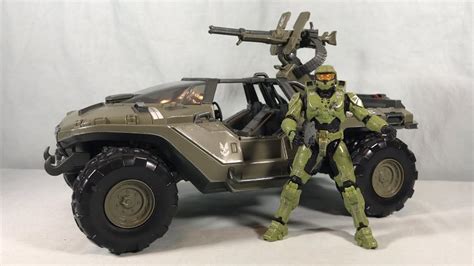Jazwares World Of Halo Warthog With Master Chief Review Youtube