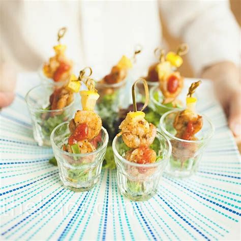 Give the shrimp flavor in the marinade of your choice. Passed Shrimp Hors D'oeuvres