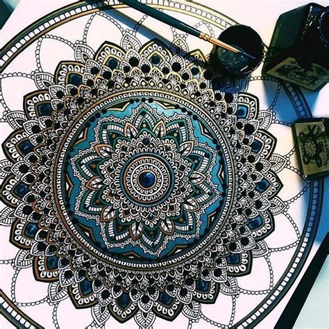 Zoning Out To This Beautiful Mandala By Sweet Murderandrose