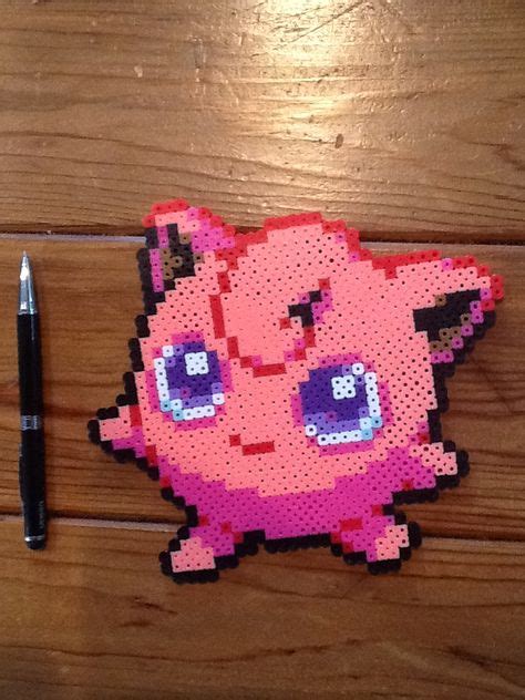 Challenge Jigglypuff By Escalotes With Images Perler Bead