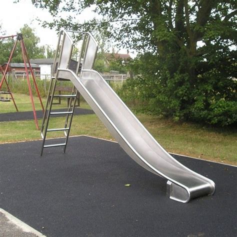 Free Standing Stainless Steel Childrens Playground Slide Online