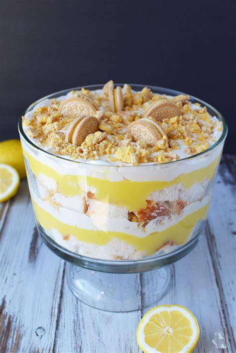 Light And Luscious Easy Lemon Trifle Recipe