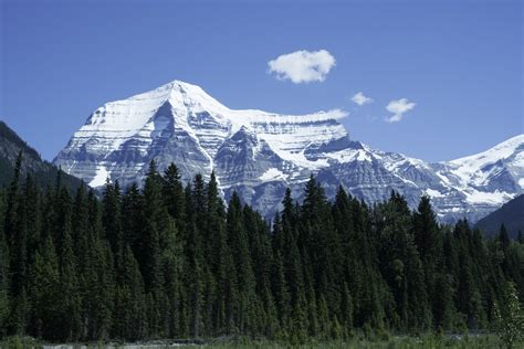 Free Download Hd Wallpaper Mount Robson Canada Jasper Nature