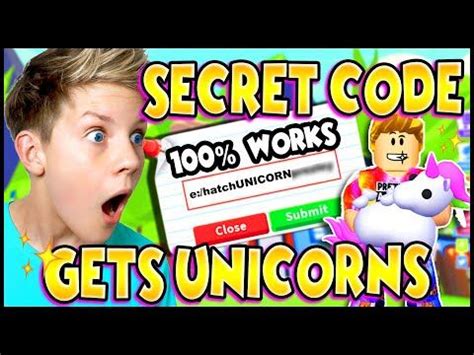How can i submit a codes for adopt me 2020 unicorn result to couponxoo? This SECRET CODE Gets You A UNICORN every time in ADOPT ME!! 100% WORKS!! PREZLEY - YouTube in ...
