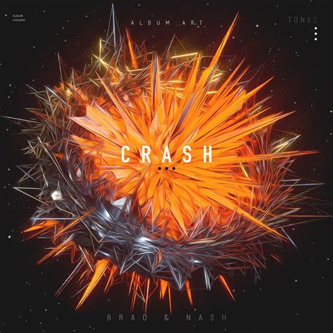 Crash Album Cover Art Photoshop Psd
