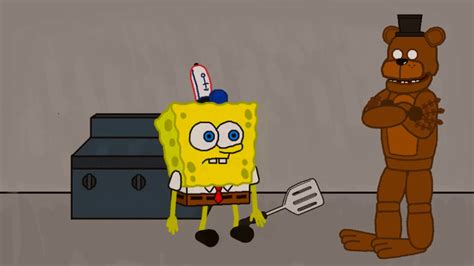 Spongebob In Five Nights At Freddys Cartoon Youtube