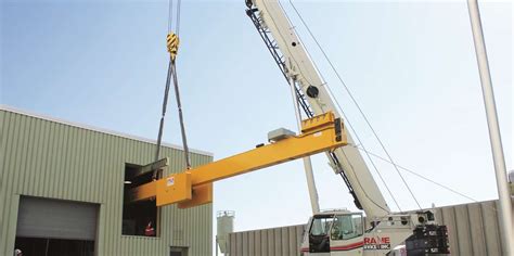 Lifting Beam System Serves As Project Specific Solution American Cranes And Transport
