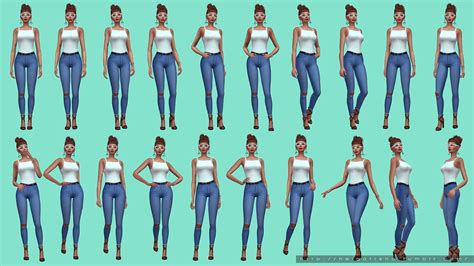 Helgatisha Ts4 Model Poses 14 Pose Pack And Love 4 Cc Finds All In