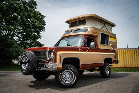 1977 Chevrolet K5 Blazer Cheyenne Chalet Camper For Sale On Bat