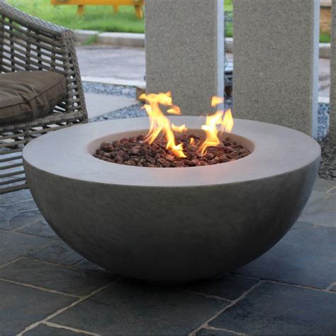 A propane 4 fire pit is quick and easy to light. Modeno Roca Concrete Propane Fire Pit | Wayfair | Natural ...