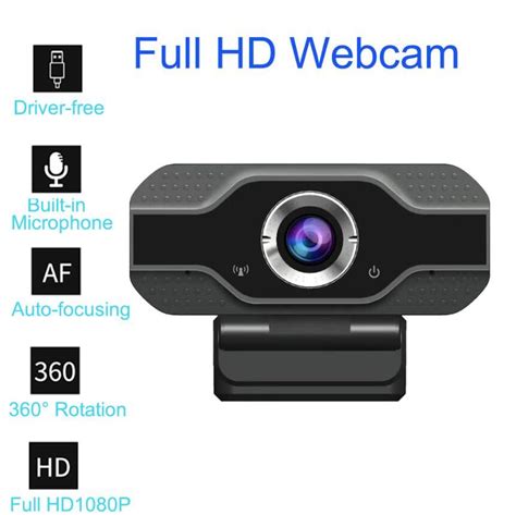 Full Hd Usb Webcam 1080p Streaming Web Camera Auto Focus Webcam Usb