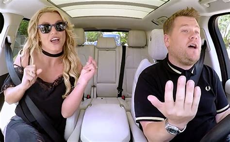 Carpool Karaoke Britney Spears And James Corden Sing Toxic