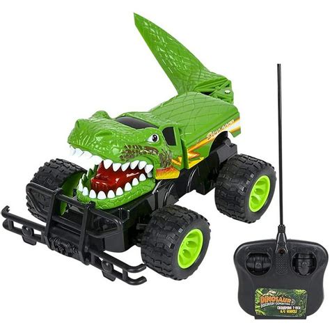 Artcreativity 14 Inch Remote Control Dinosaur Monster Truck Dino Rc Toy