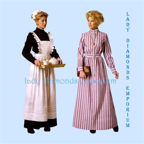 Butterick B6229 Womens Historical Costume Edwardian Dress And Etsy Edwardian Fashion Dresses