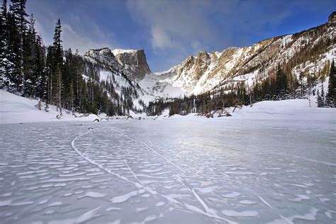 Frozen Dream Lake Rocky Mountain National Park Colorado Flickr
