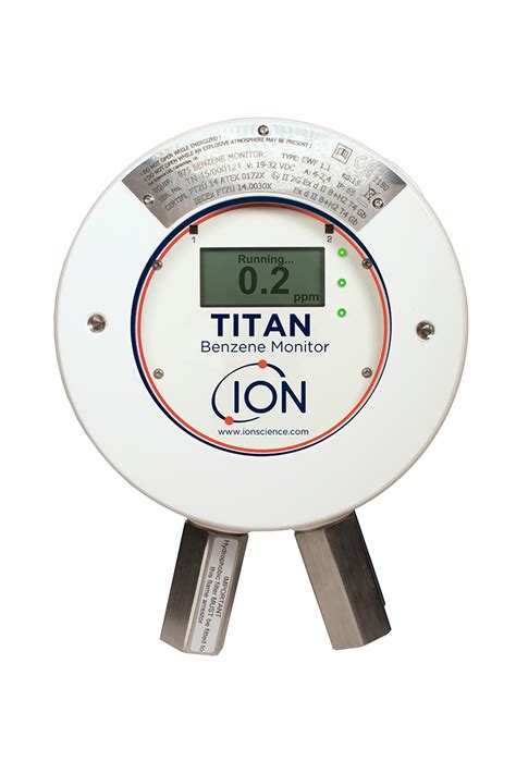 Fixed Benzene Gas Monitor Titan Ion Science