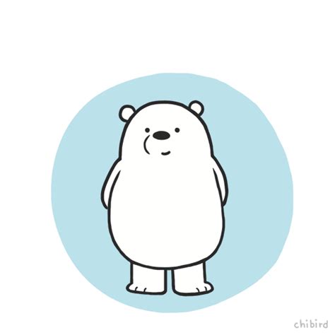 Check out all the awesome ice bear gifs on wifflegif. I drew this animation of Ice Bear for... - chibird