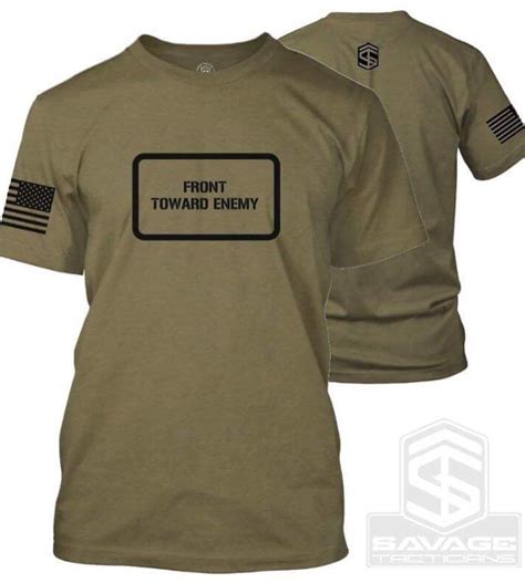 Ntompkins “ Savage Tacticians “get Your Anti Personnel Tee Front Toward Enemy M18